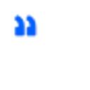 Blue letter B button symbol on a black background.