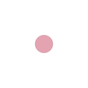 Pink circle centered on a black background.