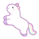 xo_unicorn Discord sticker | /kandy :3 🍭