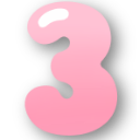 923324numberthree3pink Discord Emoji from SOULIS