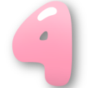 950699numberfour4pink custom emote | SOULIS