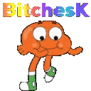 bitchesK animated GIF emoji from SOULIS