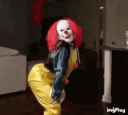 twerkingclown animated GIF emoji | ⊹ ࣪ ˖𝗘𝘁𝗲𝗿𝗻𝗮𝗹𝗠𝗶𝘀𝗲𝗿𝘆⊹ ࣪ ˖