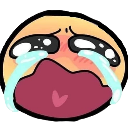 crying Discord sticker - Therapy Corner