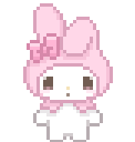 My_Melody animated emote - Therapy Corner