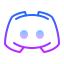 A pixelated blue and purple crewmate character with a light-colored visor looking suspicious.