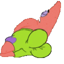 patrick_clappingcheeks animated emote - GODLY Weird Ahh Group