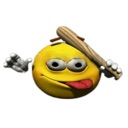 yellow_bonk custom emote from (っ◔◡◔)っ ˖ ݁᯽˖ the gulag ˖᯽ ݁˖