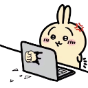 usagi30 Discord sticker | 𝓢𝓮𝓻𝓮𝓷𝓭𝓲𝓹𝓲𝓽𝔂 🖤⃝🤍