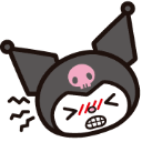 kuromi16 Discord sticker - 𝓢𝓮𝓻𝓮𝓷𝓭𝓲𝓹𝓲𝓽𝔂 🖤⃝🤍