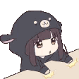 LunaTap animated Discord emote - Aeris