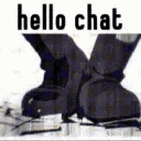 hellochat animated Discord emote | Aeris