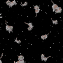 Reek_and_mordi_kittycats_space Discord sticker | Chill out here