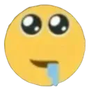 drool custom emote | L Y R 1 C  𓏵 F E V 3 R