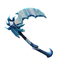 Icewing blade shaped like a sharp, crystalline wing with blue and silver hues.