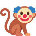 monopayaso Discord sticker from Las pizzas