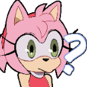 Amyconfused Discord sticker from Station Square