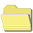 Yellow folder icon in a retro pixel art style.