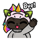 18_Bye Discord sticker | Raiku