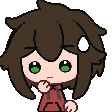 mansa_nervousgif animated GIF emoji from Lunera Community