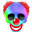 62528skullclownrainbow