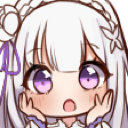 emiliasuprised Discord sticker from 📖 ノベルハッカー - 星々の物語 -
