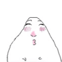 416427kissyhamster custom emote from The pink pond
