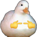 duckuwu Discord sticker from ▹ PT: chill room + ponytown raids ! ▸