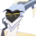 A stylized character with a smug, skeptical expression and a judgmental smirk.