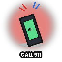 27_call_911 Discord sticker from Houston texas role play