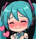 Miku_Blushing Discord Emoji - ִ  ࣪   ׅ  𐔌 𝙞𝙧𝙞𝙨˙🫧.