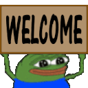 welcome animated Discord emote from Evergreen