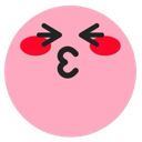 eBlush custom emote | -`.napatron.´-