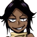 BleachYoruichiSmug Discord Emoji from /asanami