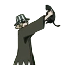 UraharaHoldingYoruichi Discord sticker | /asanami