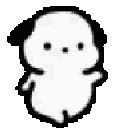 doggy_style_dunce animated GIF emoji - Chung Một Block
