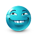 lightblue_silly Discord Emoji - awesome server