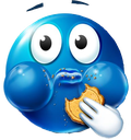 MemeBlueCookie custom emote - 𝐦𝐞𝐨𝐰𝐬𝐥𝐲 🐾୭ ˚.