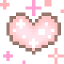 sparklyheart animated Discord emote from 𝐦𝐞𝐨𝐰𝐬𝐥𝐲 🐾୭ ˚.
