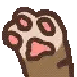 pawwave9 animated GIF emoji | ~ The Comfy Catgirl Shelter~