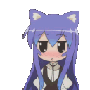 tsumikiblush animated GIF emoji - ~ The Comfy Catgirl Shelter~