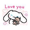 cinnamorollloveyou Discord sticker from ~ The Comfy Catgirl Shelter~