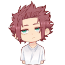 saerollingeyes Discord sticker from ⚽﹒⪩⪨﹒ Le Jeune Rebelle 𝓟ARADISE﹒✦