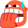 tube_scared Discord emoji