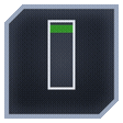 A progress bar animation filling up from empty to full, ending with a bright green glow and the word GREEN.