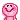 Two pink blob characters smiling and cheering with excitement.