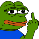 PepefuFinger custom emote from DOOM Slayer Army 𖤐 ̿ ̿'̿'\̵͇̿\ - M.R's IDTech Discord