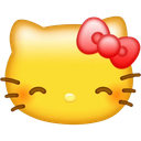 HelloKittyHappy Discord sticker | ꒰ . 🧁 。derpy’s corner ◟ `` ˖ ꒱