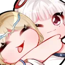 HiyukiCarte_Hug Discord Emoji - Ayaka's Teapot