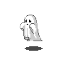 ghost animated GIF emoji from PumpkinCosmos' server